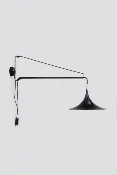 CLAUS BONDERUP  TORSTEN THORUP : Lampada a braccio estensibile  - Asta Asta di Design - Associazione Nazionale - Case d'Asta italiane