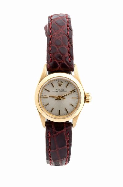 ROLEX: orologio da polso donna in oro 18K ref. 6618, 1967  - Asta Gioielli, orologi, argenti e penne - Associazione Nazionale - Case d'Asta italiane