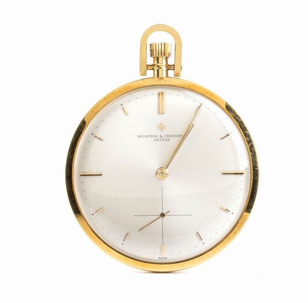 VACHERON & CONSTANTIN: orologio da tasca in oro 18K, 1950 circa  - Asta Gioielli, orologi, argenti e penne - Associazione Nazionale - Case d'Asta italiane