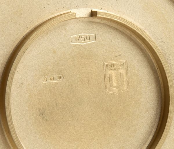 UNIVERSAL: Orologio da tasca con catena in oro 18K  - Asta Gioielli, orologi, argenti e penne - Associazione Nazionale - Case d'Asta italiane