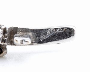 Bracciale Tennis con diamanti  - Asta Gioielli, orologi, argenti e penne - Associazione Nazionale - Case d'Asta italiane