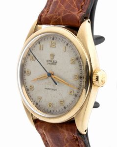 ROLEX Oyster Precision: orologio da polso uomo in oro 10K ref. 6022, 1951  - Asta Gioielli, orologi, argenti e penne - Associazione Nazionale - Case d'Asta italiane