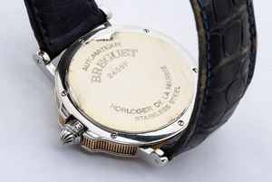BREGUET Marina: orologio polso da uomo in oro 18k Ref. 2456F, anni '90  - Asta Gioielli, orologi, argenti e penne - Associazione Nazionale - Case d'Asta italiane