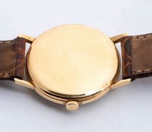 VACHERON & CONSTANTIN: orologio da polso uomo in oro ref. 6768, anni '50-'60  - Asta Gioielli, orologi, argenti e penne - Associazione Nazionale - Case d'Asta italiane