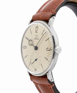 OMEGA: orologio da polso uomo in acciaio, anni '50  - Asta Gioielli, orologi, argenti e penne - Associazione Nazionale - Case d'Asta italiane