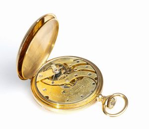 PATEK PHILIPPE: orologio da tasca  in oro 18k -  Ginevra, 1900 circa  - Asta Gioielli, orologi, argenti e penne - Associazione Nazionale - Case d'Asta italiane