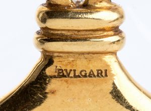 BULGARI: pendente in oro con quarzo citrino  - Asta Gioielli, orologi, argenti e penne - Associazione Nazionale - Case d'Asta italiane