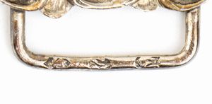 Cintura tedesca in argento - fine XIX secolo  - Asta Gioielli, orologi, argenti e penne - Associazione Nazionale - Case d'Asta italiane