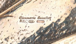GIANMARIA BUCCELLATI: Ciotola foglia vigna in argento  - Asta Gioielli, orologi, argenti e penne - Associazione Nazionale - Case d'Asta italiane