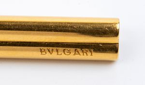 BULGARI: penna dorata  - Asta Gioielli, orologi, argenti e penne - Associazione Nazionale - Case d'Asta italiane