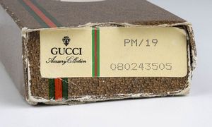 GUCCI: penna roller, inizio anni '80  - Asta Gioielli, orologi, argenti e penne - Associazione Nazionale - Case d'Asta italiane