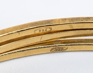 Lotto di 23 bracciali in oro  - Asta Gioielli, orologi, argenti e penne - Associazione Nazionale - Case d'Asta italiane