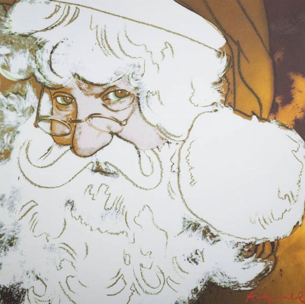 ANDY WARHOL Pittsburgh (USA) 1927 - 1987 New York (USA) : Santa Claus  - Asta Grafica - Associazione Nazionale - Case d'Asta italiane