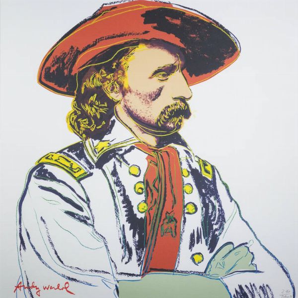 ANDY WARHOL Pittsburgh (USA) 1927 - 1987 New York (USA) : General Custer  - Asta Grafica - Associazione Nazionale - Case d'Asta italiane