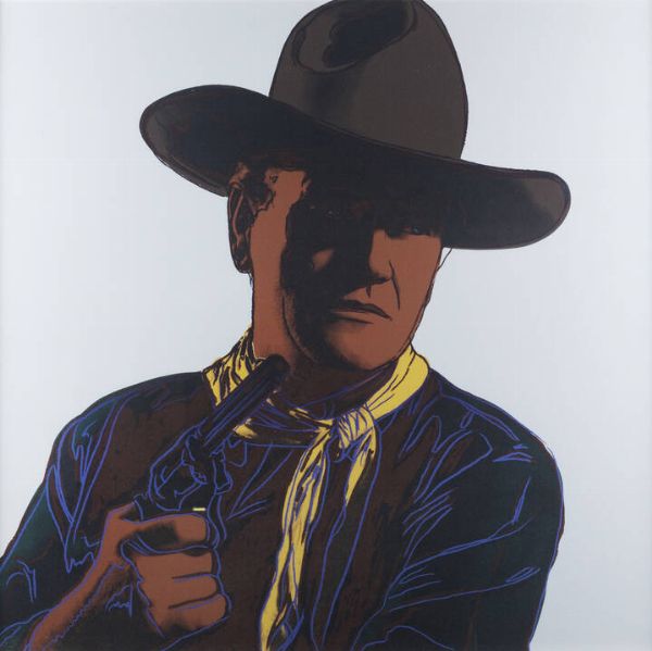 ANDY WARHOL Pittsburgh (USA) 1927 - 1987 New York (USA) : John Wayne  - Asta Grafica - Associazione Nazionale - Case d'Asta italiane