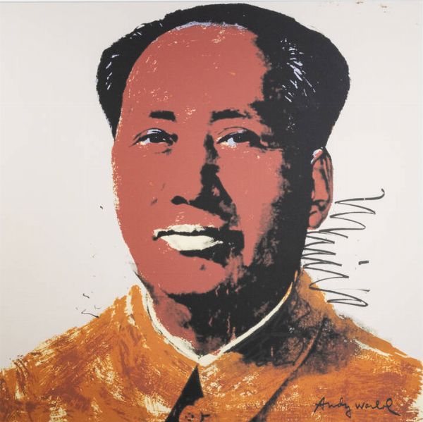 ANDY WARHOL Pittsburgh (USA) 1927 - 1987 New York (USA) : Mao  - Asta Grafica - Associazione Nazionale - Case d'Asta italiane