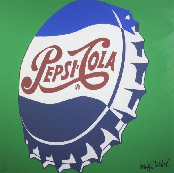 ANDY WARHOL Pittsburgh (USA) 1927 - 1987 New York (USA) : Pepsi-Cola  - Asta Grafica - Associazione Nazionale - Case d'Asta italiane