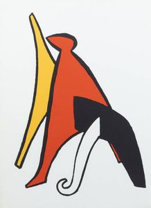 ALEXANDER CALDER Lawton (USA) 1898 - 1976 New York (USA) - Galoche 1963