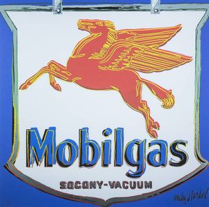 ANDY WARHOL Pittsburgh (USA) 1927 - 1987 New York (USA) - Mobilgas-Socony-Vacuum