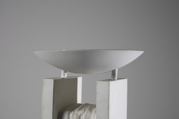 OSTE ANNIBALE (1942 - 2010) : Lampada-scultura da terra per Atelier Sedap  - Asta Asta 427 | DESIGN E ARTI DECORATIVE DEL NOVECENTO Tradizionale - Associazione Nazionale - Case d'Asta italiane