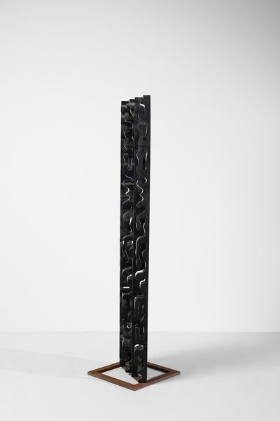 MASSAGRANDE GIOVANNI (1944 - 2017) : Modulare 1 Grande scultura totem  - Asta Asta 427 | DESIGN E ARTI DECORATIVE DEL NOVECENTO Tradizionale - Associazione Nazionale - Case d'Asta italiane