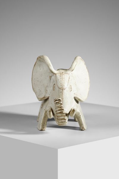 GAMBONE BRUNO (1936 - 2021) : Elefante  - Asta Asta 427 | DESIGN E ARTI DECORATIVE DEL NOVECENTO Tradizionale - Associazione Nazionale - Case d'Asta italiane