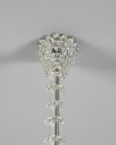 BAROVIER ERCOLE (1889 - 1974) : Lampada a sospensione  - Asta Asta 427 | DESIGN E ARTI DECORATIVE DEL NOVECENTO Tradizionale - Associazione Nazionale - Case d'Asta italiane