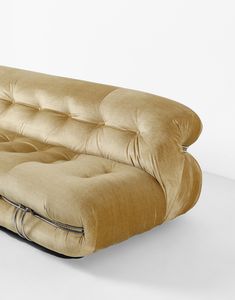 SCARPA AFRA (1937-2011) & TOBIA (n. 1935) : Divano mod. Soriana per Cassina  - Asta Asta 427 | DESIGN E ARTI DECORATIVE DEL NOVECENTO Tradizionale - Associazione Nazionale - Case d'Asta italiane