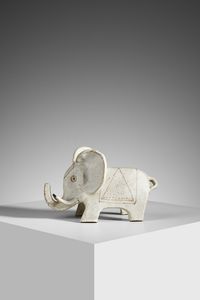 GAMBONE BRUNO (1936 - 2021) : Elefante  - Asta Asta 427 | DESIGN E ARTI DECORATIVE DEL NOVECENTO Tradizionale - Associazione Nazionale - Case d'Asta italiane