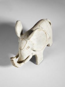 GAMBONE BRUNO (1936 - 2021) : Elefante  - Asta Asta 427 | DESIGN E ARTI DECORATIVE DEL NOVECENTO Tradizionale - Associazione Nazionale - Case d'Asta italiane