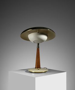 LELII ANGELO (1911 - 1979) : Lampada da tavolo per Arredoluce  - Asta Asta 427 | DESIGN E ARTI DECORATIVE DEL NOVECENTO Tradizionale - Associazione Nazionale - Case d'Asta italiane