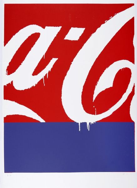 MARIO SCHIFANO : Coca-Cola.  - Asta Arte Antica, Moderna e Contemporanea [Parte II] - Associazione Nazionale - Case d'Asta italiane