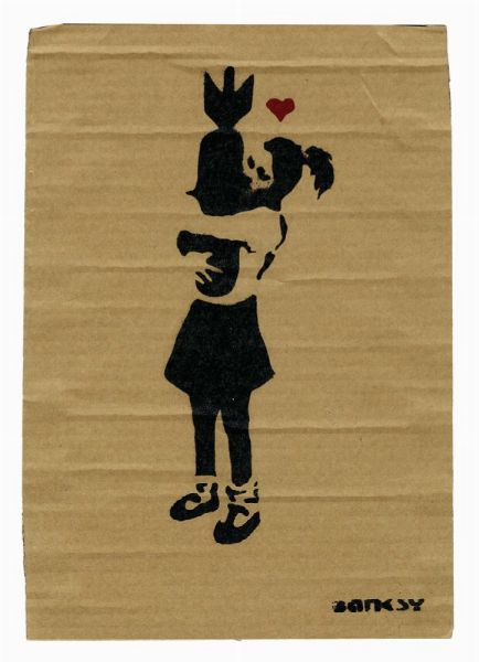 Banksy : Dismaland. Bomb Hugger.  - Asta Arte Antica, Moderna e Contemporanea [Parte II] - Associazione Nazionale - Case d'Asta italiane