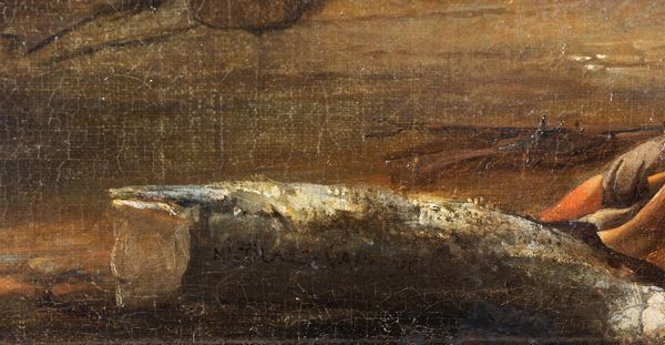 Nicolaas van Eyck : Scontro di fanterie  - Asta Dipinti, disegni e sculture dal XIV al XIX secolo - Associazione Nazionale - Case d'Asta italiane