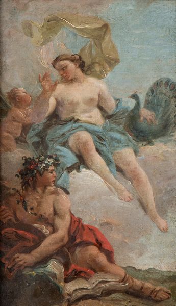 Artista veneto, XVIII secolo : Apollo e Giunone  - Asta Dipinti, disegni e sculture dal XIV al XIX secolo - Associazione Nazionale - Case d'Asta italiane