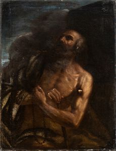 Giovanni Francesco Barbieri Guercino, Seguace di - Sant'Onofrio