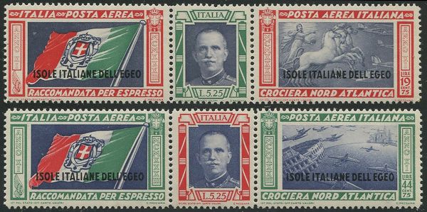 1933, Egeo, Crociera Balbo  - Asta Filatelia - Associazione Nazionale - Case d'Asta italiane