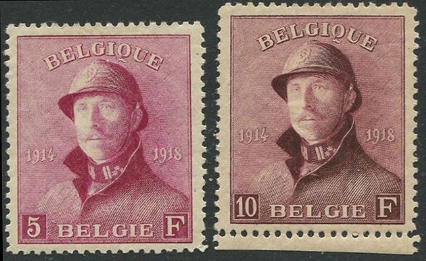 1919/20, Belgio, Roi Casqu  - Asta Filatelia - Associazione Nazionale - Case d'Asta italiane