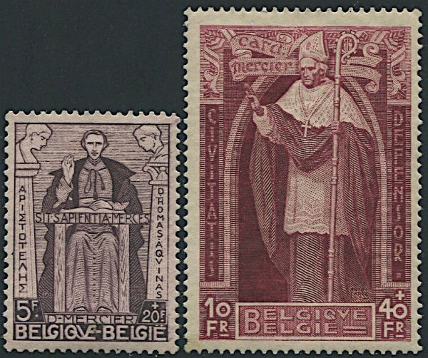 1932, Belgio, Cardinal Mercier  - Asta Filatelia - Associazione Nazionale - Case d'Asta italiane