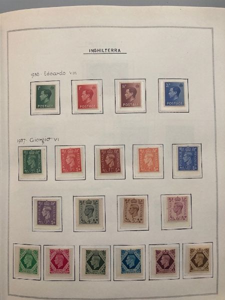 1936/2000, Gran Bretagna, collezione completa del periodo  - Asta Filatelia - Associazione Nazionale - Case d'Asta italiane