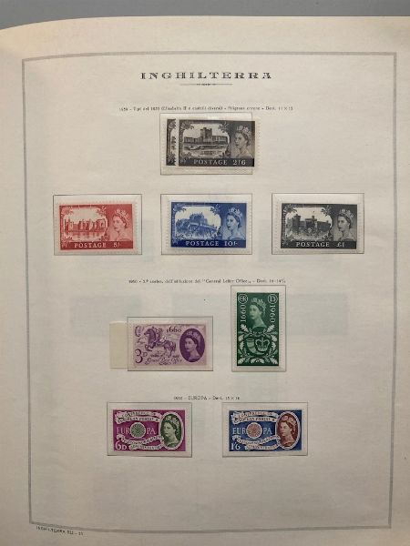 1936/2000, Gran Bretagna, collezione completa del periodo  - Asta Filatelia - Associazione Nazionale - Case d'Asta italiane