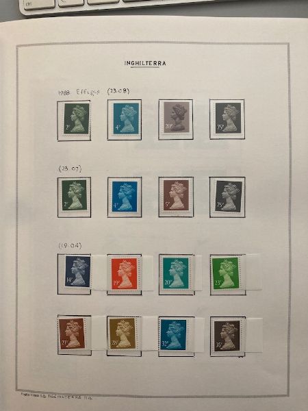 1936/2000, Gran Bretagna, collezione completa del periodo  - Asta Filatelia - Associazione Nazionale - Case d'Asta italiane