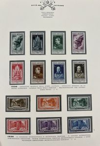 1929/1986, Vaticano, collezione completa in due volumi,  - Asta Filatelia - Associazione Nazionale - Case d'Asta italiane