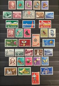 1913/1971, Svizzera, collezione del periodo nuova  - Asta Filatelia - Associazione Nazionale - Case d'Asta italiane