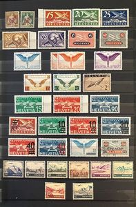 1913/1971, Svizzera, collezione del periodo nuova  - Asta Filatelia - Associazione Nazionale - Case d'Asta italiane