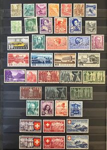 1913/1971, Svizzera, collezione del periodo nuova  - Asta Filatelia - Associazione Nazionale - Case d'Asta italiane