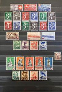 1913/1971, Svizzera, collezione del periodo nuova  - Asta Filatelia - Associazione Nazionale - Case d'Asta italiane