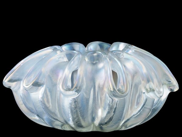 Ercole Barovier : Barovier & Toso, Murano 1940 ca  - Asta 100 Capolavori in Ceramica e Vetro del '900 Italiano - Associazione Nazionale - Case d'Asta italiane