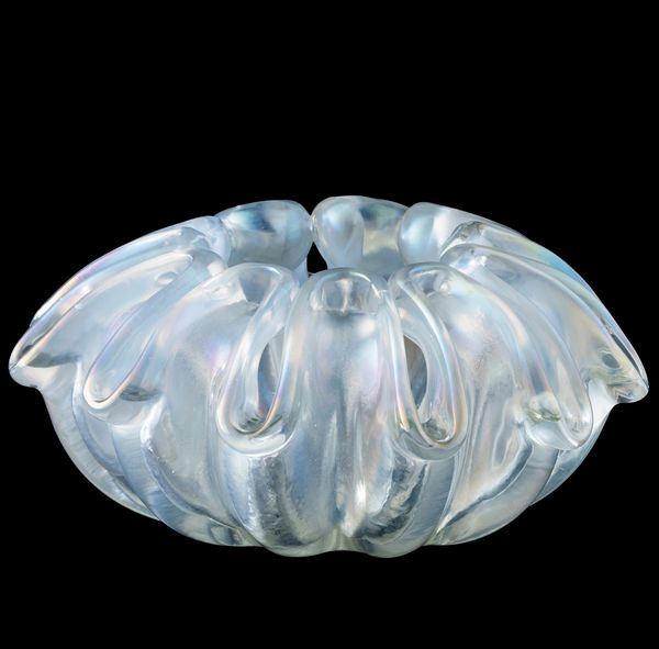 Ercole Barovier : Barovier & Toso, Murano 1940 ca  - Asta 100 Capolavori in Ceramica e Vetro del '900 Italiano - Associazione Nazionale - Case d'Asta italiane