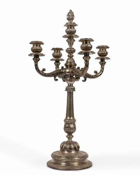 Candelabro  - Asta Argenti - Associazione Nazionale - Case d'Asta italiane